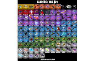 UNIQUE - OG STW [120 Skins, 305 Vbucks, 107 Axes, 107 Emotes, 104 Gliders and MORE!]