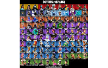 UNIQUE - Grind Clutch [107 Skins, 100 Axes, 86 Emotes, 84 Gliders and MORE!]