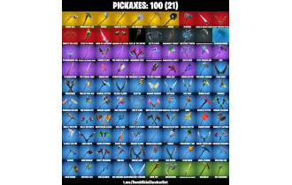 UNIQUE - Grind Clutch [107 Skins, 100 Axes, 86 Emotes, 84 Gliders and MORE!]