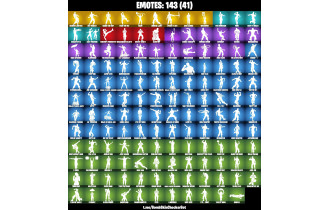 UNIQUE - Rage, Midas (Fully Golden) [123 Skins, 123 Axes, 143 Emotes, 113 Gliders and MORE!]