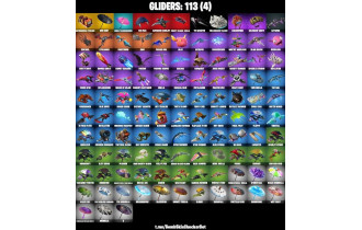 UNIQUE - Rage, Midas (Fully Golden) [123 Skins, 123 Axes, 143 Emotes, 113 Gliders and MORE!]