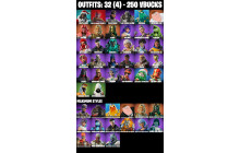 UNIQUE - T-60 Power Armor, Poseidon [32 Skins, 250 Vbucks, 65 Axes, 56 Emotes, 55 Gliders and MORE!]
