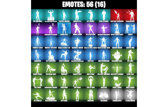 UNIQUE - T-60 Power Armor, Poseidon [32 Skins, 250 Vbucks, 65 Axes, 56 Emotes, 55 Gliders and MORE!]