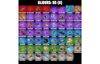 UNIQUE - T-60 Power Armor, Poseidon [32 Skins, 250 Vbucks, 65 Axes, 56 Emotes, 55 Gliders and MORE!]
