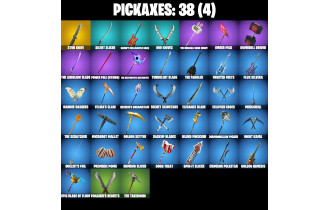 UNIQUE - Son Goku, Khaby Lame  [26 Skins, 150 Vbucks, 38 Axes, 40 Emotes, 35 Gliders and MORE!]