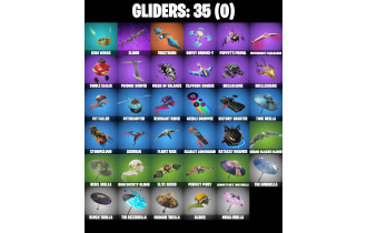 UNIQUE - Son Goku, Khaby Lame  [26 Skins, 150 Vbucks, 38 Axes, 40 Emotes, 35 Gliders and MORE!]