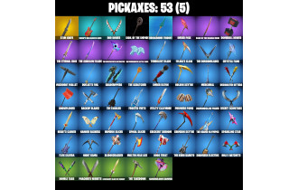UNIQUE - Birdy [26 Skins, 650 Vbucks, 53 Axes, 47 Emotes, 47 Gliders and MORE!]