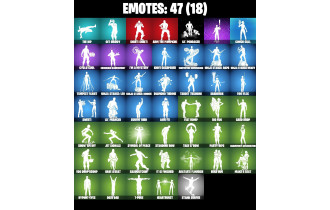 UNIQUE - Birdy [26 Skins, 650 Vbucks, 53 Axes, 47 Emotes, 47 Gliders and MORE!]