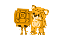 Gold Rosey and Teddy [Steal A Brainrot]