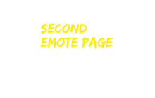 Second Emote Page [Jujutsu Shenanigans]