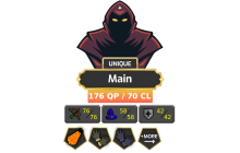 Main | Starter | Starter | TTL: 953 | CL: 70 | QP: 176 [Fire Cape, B Gloves, MM1, Mithril Gloves, DT1 + MORE!]