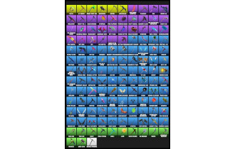 UNIQUE - Black Knight, Jill Valentine [198 Skins, 133 Axes, 153 Emotes, 117 Gliders and MORE!]