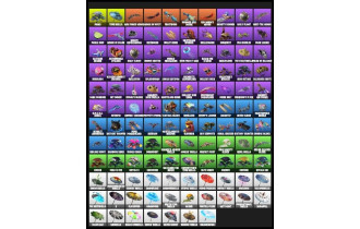 UNIQUE - Black Knight, Jill Valentine [198 Skins, 133 Axes, 153 Emotes, 117 Gliders and MORE!]