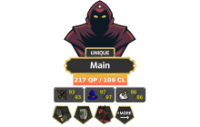 Main | TTL: 1700 | CL: 106 | QP: 217 [B Gloves, Ava's, MM1, DS2, Mithril Gloves, Lunars, DT1, Graceful, God Book + MORE!]