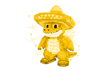 Gold Tacorillo Crocodillo [Steal A Brainrot]