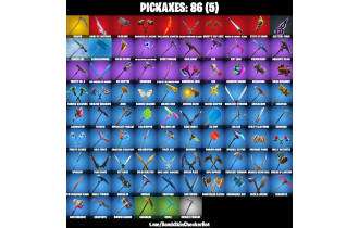 UNIQUE - The Reaper [104 Skins, 400 Vbucks, 86 Axes, 111 Emotes, 102 Gliders and MORE!]