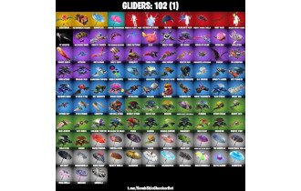 UNIQUE - The Reaper [104 Skins, 400 Vbucks, 86 Axes, 111 Emotes, 102 Gliders and MORE!]
