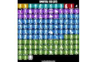 UNIQUE - Eon, Fresh [119 Skins, 800 Vbucks, 111 Axes, 123 Emotes, 112 Gliders and MORE!]