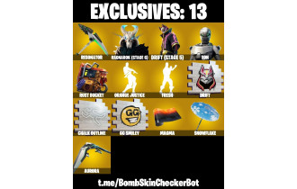 UNIQUE - Eon, Fresh [119 Skins, 800 Vbucks, 111 Axes, 123 Emotes, 112 Gliders and MORE!]