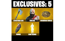 UNIQUE - Leaviathan Axe [26 Skins, 20 Axes, 23 Emotes, 25 Gliders and MORE!]