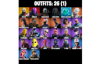 UNIQUE - Leaviathan Axe [26 Skins, 20 Axes, 23 Emotes, 25 Gliders and MORE!]