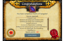 Hearts of Sanguine Quest [RS3 Service]