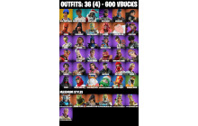 UNIQUE - Crowbar, Take The Elf  [36 Skins, 600 Vbucks, 77 Axes, 59 Emotes, 72 Gliders and MORE!]