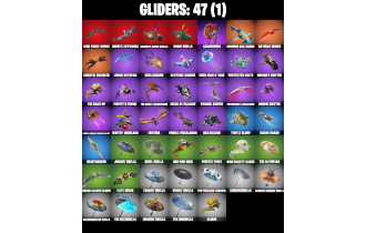 UNIQUE - Cozy Commander, Arctic Adeline [30 Skins, 50 Vbucks, 55 Axes, 34 Emotes, 47 Gliders and MORE!]