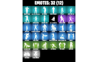 UNIQUE - Slim Shady , Khaby Lame  [27 Skins, 1350 Vbucks, 41 Axes, 32 Emotes, 29 Gliders and MORE!]