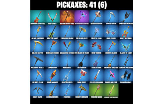 UNIQUE - Hero Baymax, The Night Rose [26 Skins, 250 Vbucks, 41 Axes, 25 Emotes, 30 Gliders and MORE!]