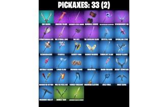 UNIQUE - Huntmaster Saber  [14 Skins, 400 Vbucks, 33 Axes, 28 Emotes, 35 Gliders and MORE!]
