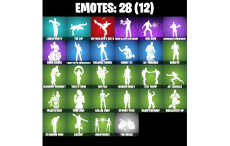 UNIQUE - Huntmaster Saber  [14 Skins, 400 Vbucks, 33 Axes, 28 Emotes, 35 Gliders and MORE!]