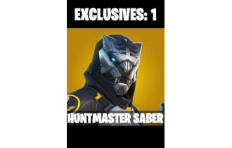 UNIQUE - Huntmaster Saber  [14 Skins, 400 Vbucks, 33 Axes, 28 Emotes, 35 Gliders and MORE!]