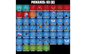 UNIQUE - Manic, Godzilla Evolved [33 Skins, 650 Vbucks, 53 Axes, 31 Emotes, 35 Gliders and MORE!]