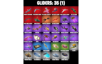 UNIQUE - Manic, Godzilla Evolved [33 Skins, 650 Vbucks, 53 Axes, 31 Emotes, 35 Gliders and MORE!]