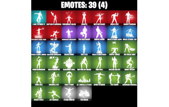 UNIQUE - Sparkplug [30 Skins, 300 Vbucks, 49 Axes, 39 Emotes, 34 Gliders and MORE!]