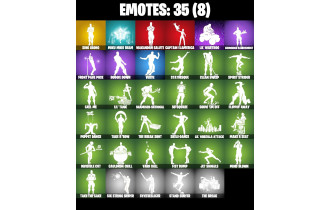 UNIQUE -  Throwback Axe, Sing Along [31 Skins, 700 Vbucks, 47 Axes, 35 Emotes, 35 Gliders and MORE!]