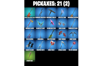 UNIQUE -  Santa Dogg, The Night Rose [13 Skins, 300 Vbucks, 21 Axes, 15 Emotes, 14 Gliders and MORE!]