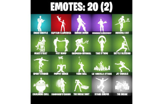 UNIQUE - Nyanja, Katalina [14 Skins, 900 Vbucks, 33 Axes, 20 Emotes, 22 Gliders and MORE!]