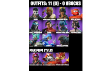 UNIQUE - Daigo , Aerial Assault Bomber  [11 Skins, 17 Axes, 15 Emotes, 14 Gliders and MORE!]