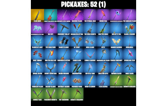 UNIQUE - MrBeast6000, Doom Slayer  [35 Skins, 450 Vbucks, 52 Axes, 46 Emotes, 48 Gliders and MORE!]