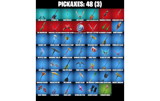UNIQUE - Aura , Chaos Director [34 Skins, 48 Axes, 39 Emotes, 30 Gliders and MORE!]