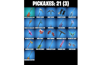 UNIQUE - Santa Dogg , Yulejacket  [14 Skins, 700 Vbucks, 21 Axes, 17 Emotes, 14 Gliders and MORE!]
