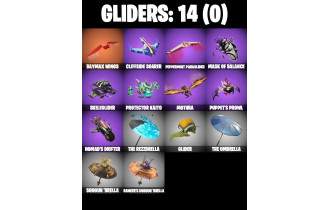 UNIQUE - Santa Dogg , Yulejacket  [14 Skins, 700 Vbucks, 21 Axes, 17 Emotes, 14 Gliders and MORE!]