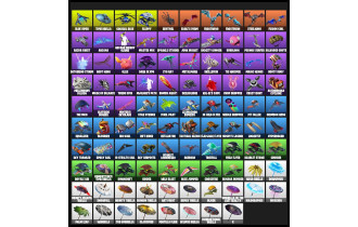 UNIQUE - IKONIK, Wonder [171 Skins, 170 Axes, 97 Emotes, 98 Gliders and MORE!]