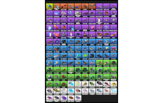 UNIQUE - IKONIK, Travis Scott [594 Skins, 425 Axes, 133 Emotes, 135 Gliders and MORE!]