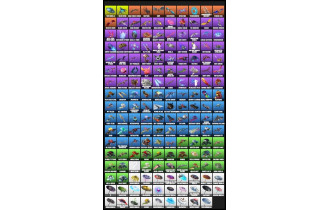 UNIQUE - IKONIK , Travis Scott [134 Skins, 147 Axes, 249 Emotes, 169 Gliders and MORE!]