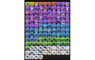 UNIQUE - Black Knight,  IKONIK [252 Skins, 185 Axes, 157 Emotes, 124 Gliders and MORE!]
