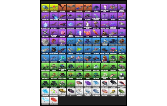 UNIQUE - Black Knight , IKONIK [284 Skins, 260 Axes, 207 Emotes, 112 Gliders and MORE!]