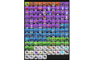 UNIQUE -  IKONIK, Merry Mint Axe [353 Skins, 215 Axes, 202 Emotes, 125 Gliders and MORE!]